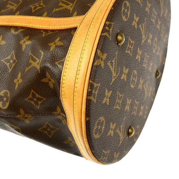 AUTHENTIC LOUIS VUITTON MONOGRAM BUCKET GM TOTE BAG DK5111 - Picture 4 of 8